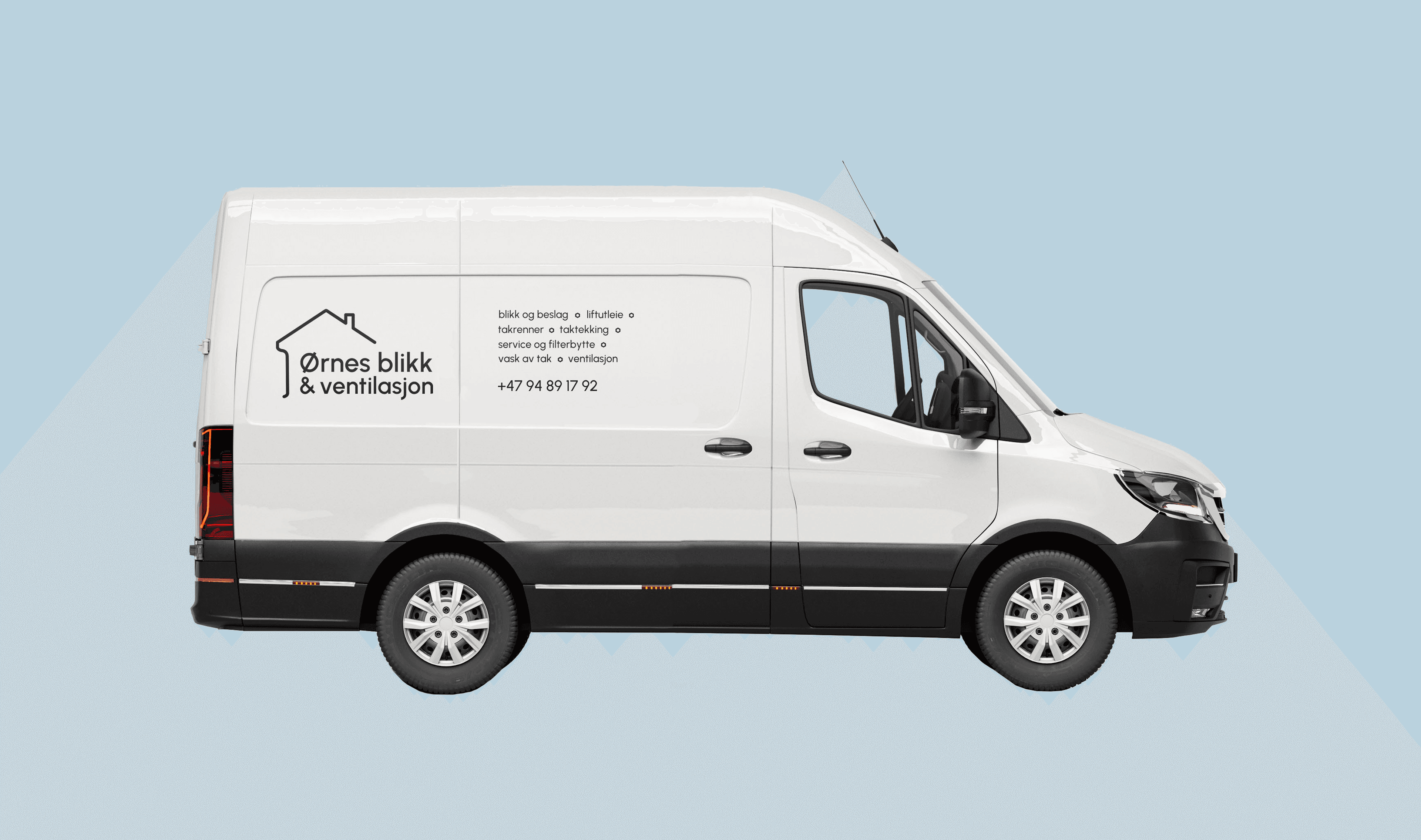 Visuell identitet for Ørnes blikk og ventilasjon – bilde 2